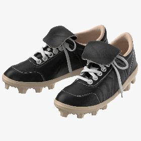 3D model Baseball Cleats Pair 01